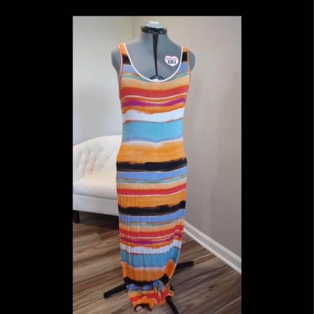 Dress Large A.N.A A New Approach Long Dress pit-pit=18” length=56” C7308